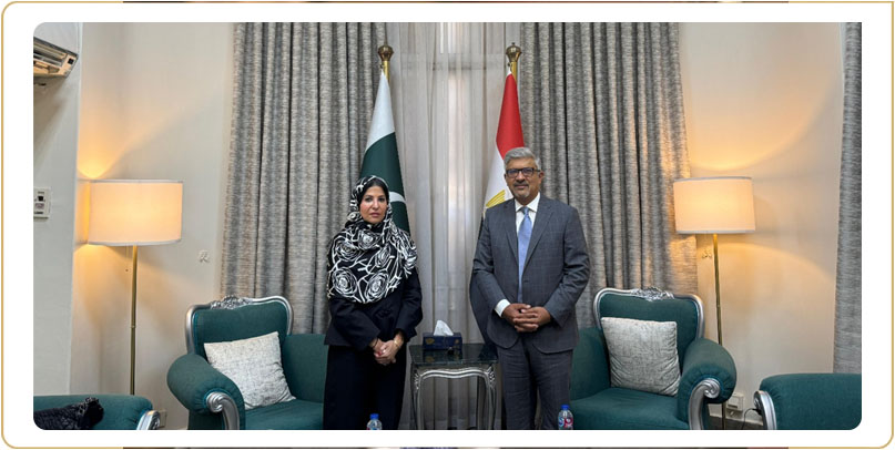 Des discussions conjointes entre l'Organisation pour le développement des femmes et le Pakistan visent à soutenir et à développer le développement des femmes dans les États membres.