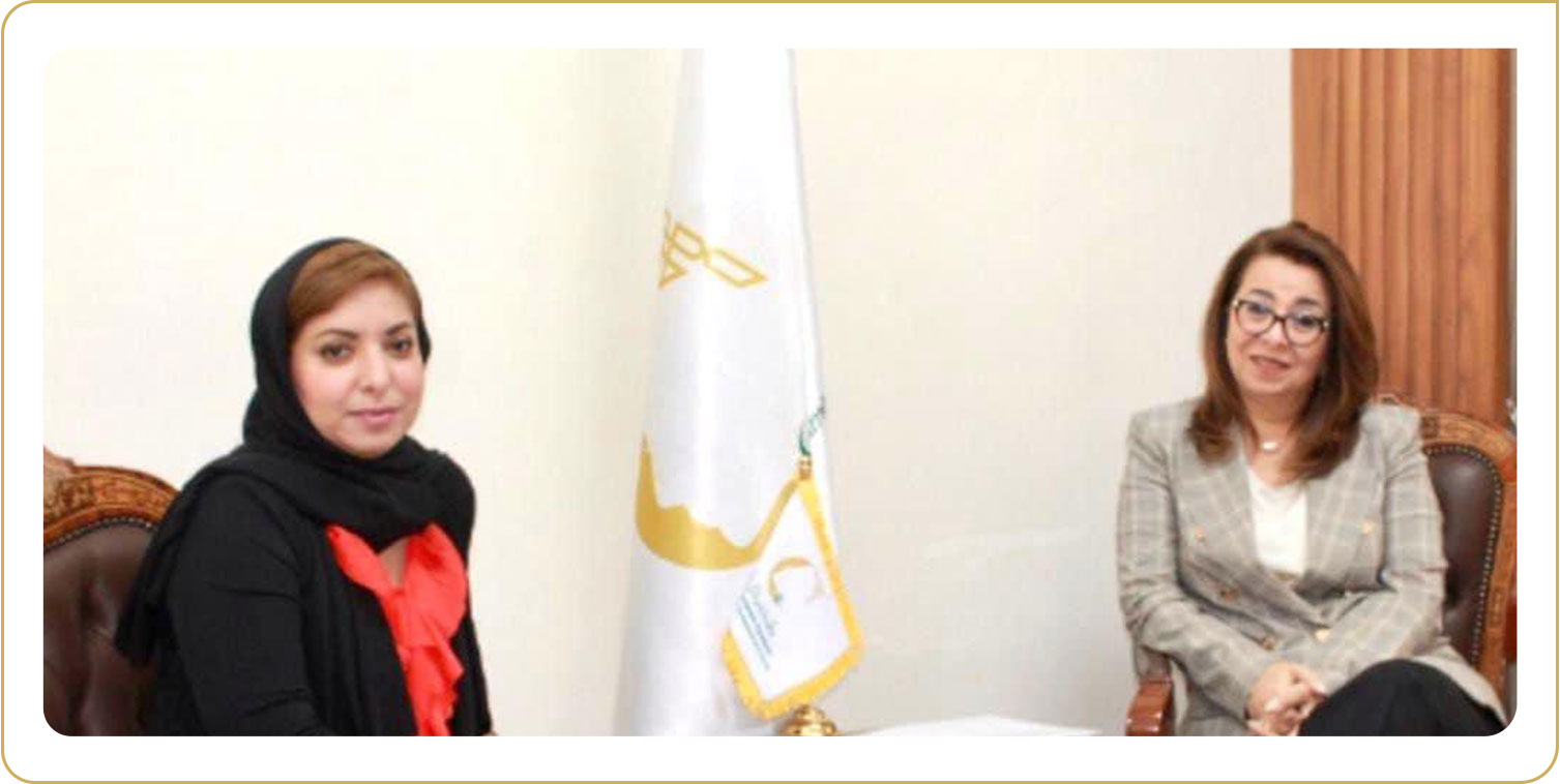 Dr. Afnan Alshuaiby Welcomed Dr. Ghada Waly, Executive Director of UNODC